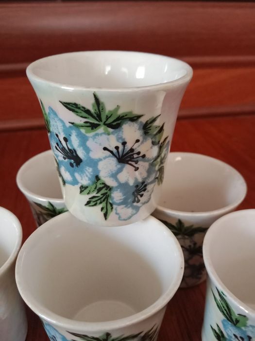 Стопки фарфор орбіта нові 6шт