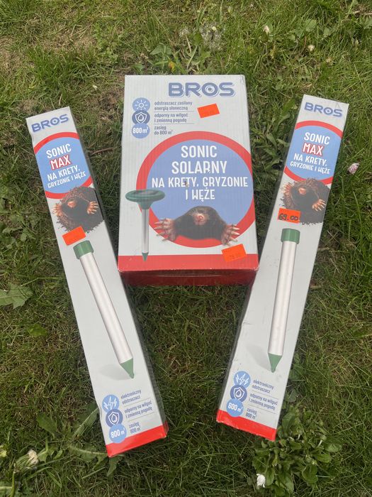 Nowy Zestaw na krety BROS wartosc 216 zl