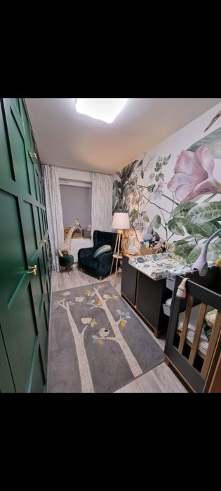 Fotel solidny ciezki zielony z Meblostacja