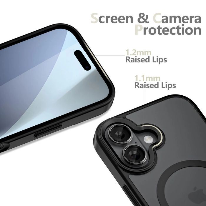 Etui Tech-Protect do iPhone 17 MagSafe MagMat Matte Black