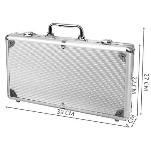 Zestaw do POKERA 300 żetonów w metalowej walizce