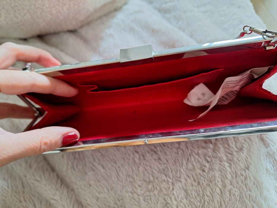 Clutch zara usado uma vez