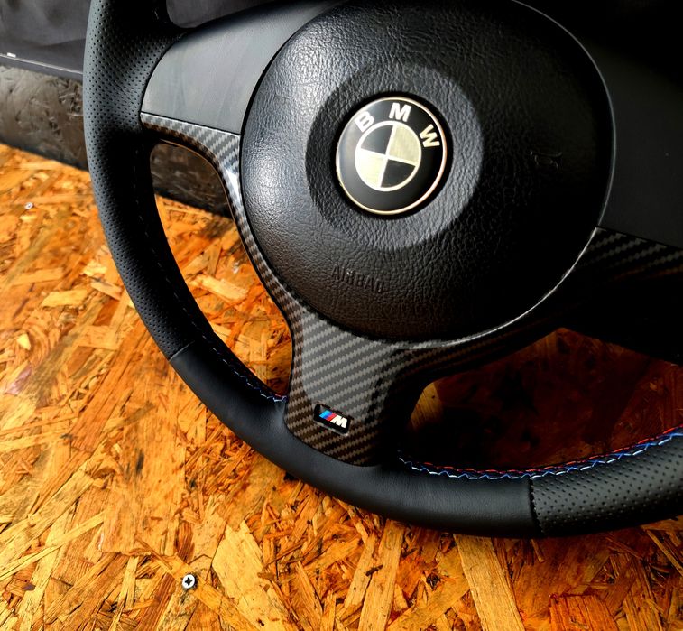 Volante bmw pack m personalizado rigorosamente novo