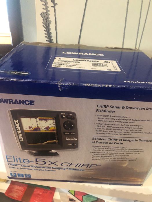 Sonda pesca lowrence Elite-5X Chirp