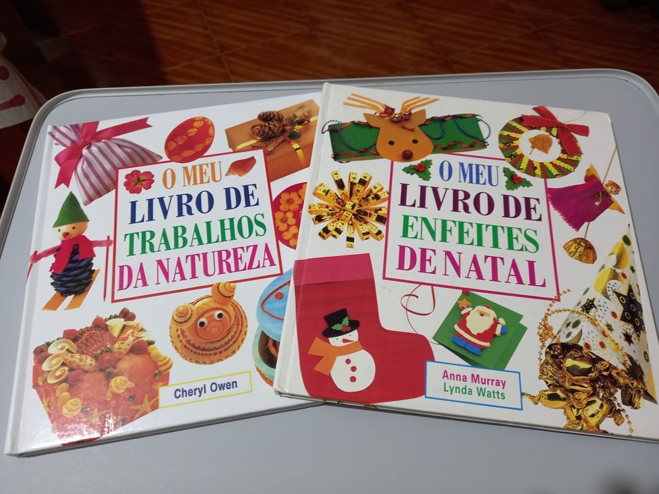 Enfeites de Natal e Trabalhos da Natureza