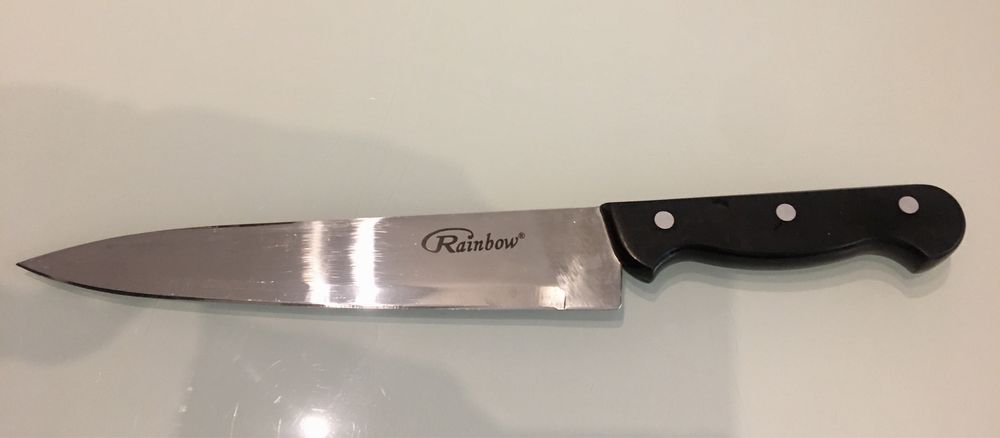 Conjunto Faca + Garfo para carne RAINBOW - NOVO