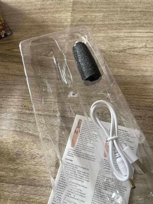 lixadeira elétrica para os pés