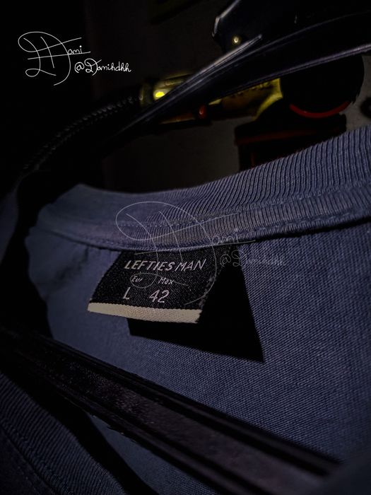 T-Shirt | Lefties | Dark Blue | L/42 | 2010s