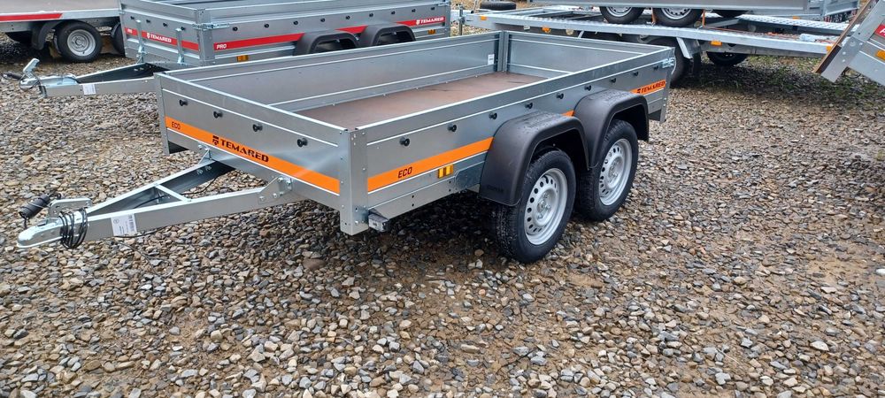 Przyczepa Przyczepka TEMARED ECO 264x126x30 2 OSIE TANDEM