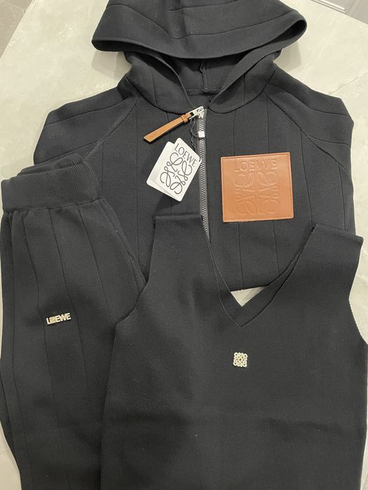 Костюм loewe костюм трикотажний чорний