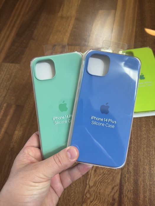 Чехол Silicone case iphone 14 plus, 15 plus