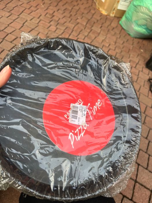 Blacha do pizzy NOWA, ze stali,  3 rozmiary 24, 32, 45 cm, chwytak radełko