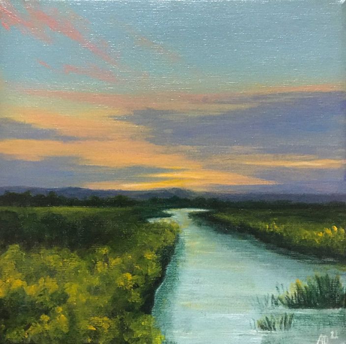 obraz autorski "Strumyk"