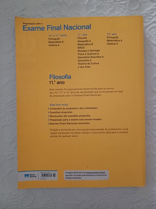Livro Exames Filosofia