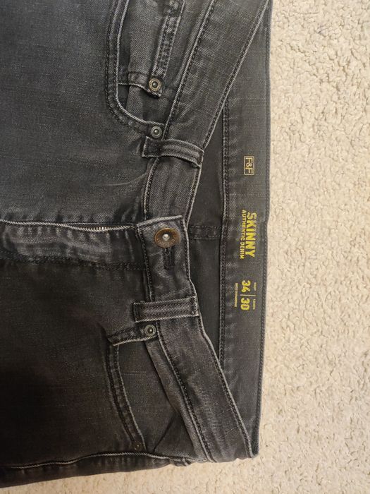 Spodnie jeansowe męskie skiny