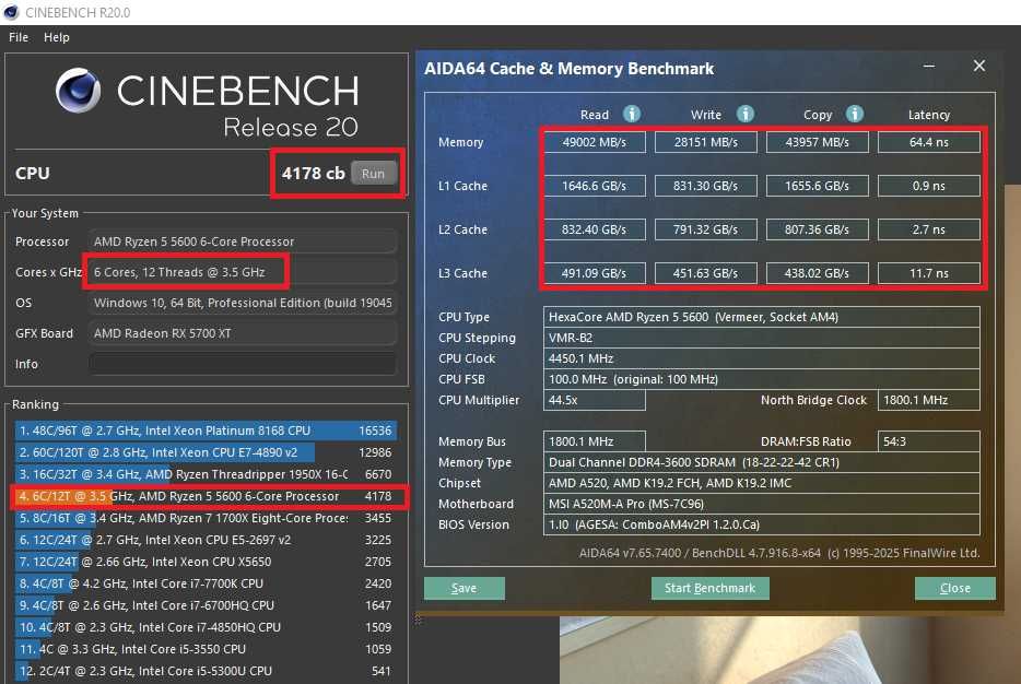 Ігровий ПК Ryzen 5 5600 RX 5700 XT 8GB 6|12 ядер 32 DDR4 M.2 512 AM4