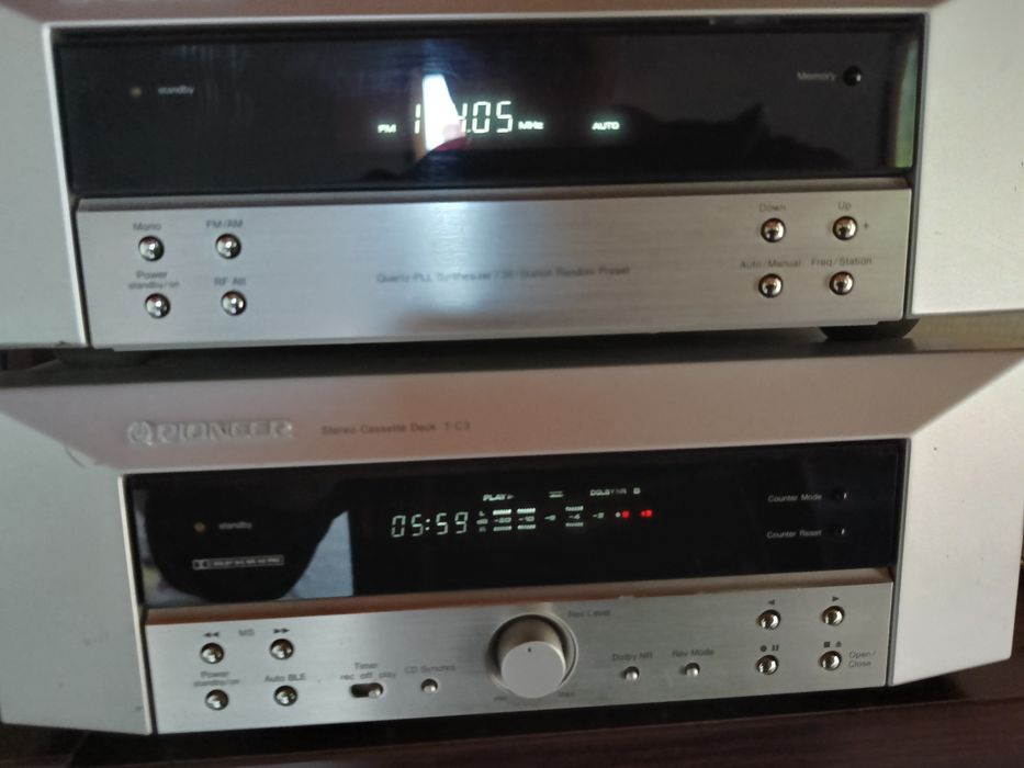 Deck Pioneer TC 3 + Tuner FC 3 stan bardzo dobry !