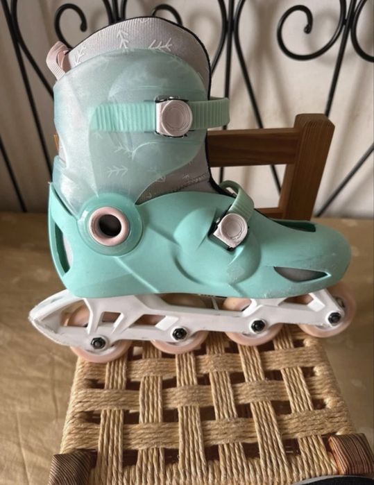 Patins em linha Oxelo, tamanho 34-36, 20€!