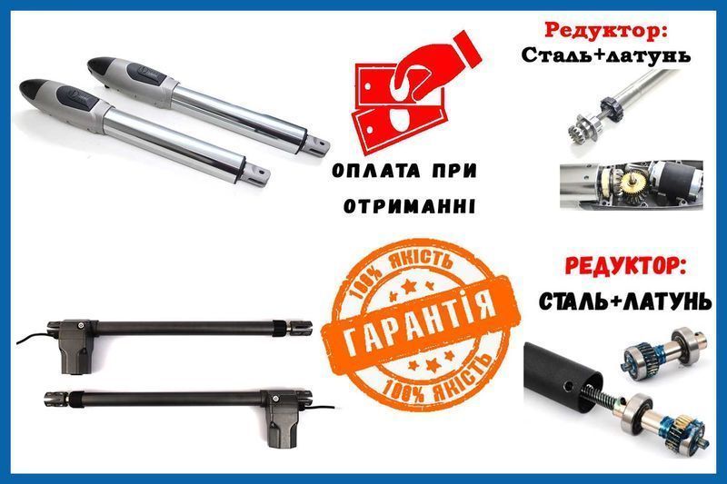 Автоматика для розпашних воріт