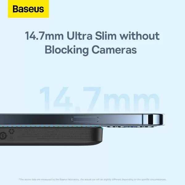 Павербанк Baseus Magnetic Mini з бездротовою зарядкою 10000mAh 20W