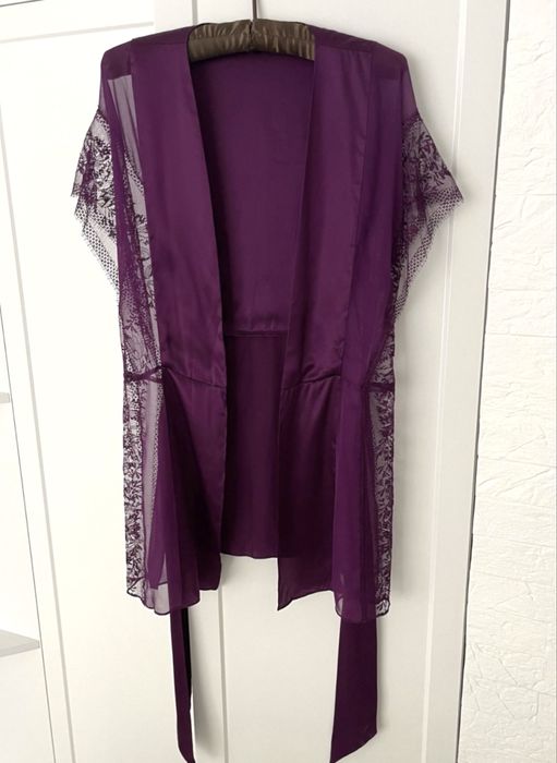 Agent Provocateur шовковий халат - Оригінал - s/m- як нов