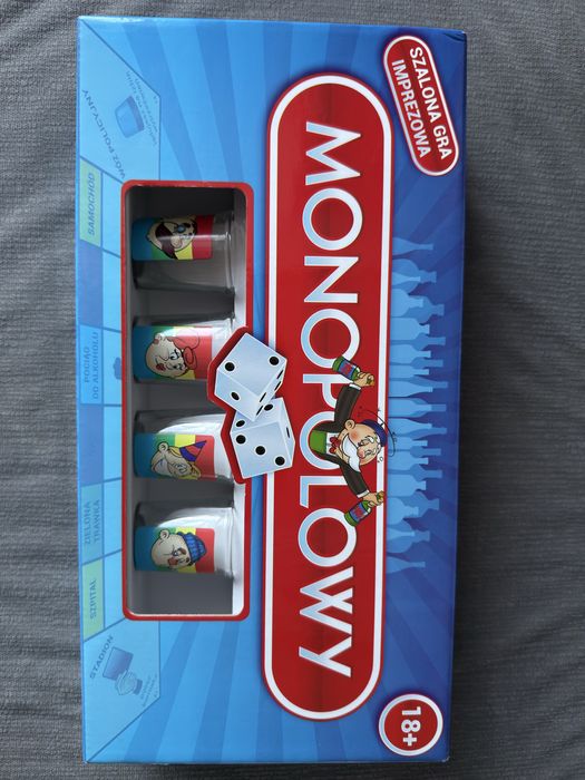 Gra na prezent monopolowy w stylu monopoly +18 gra alkoholowa