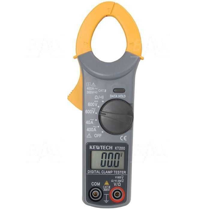 Miernik cęgowy KEWTECH KT200  AC