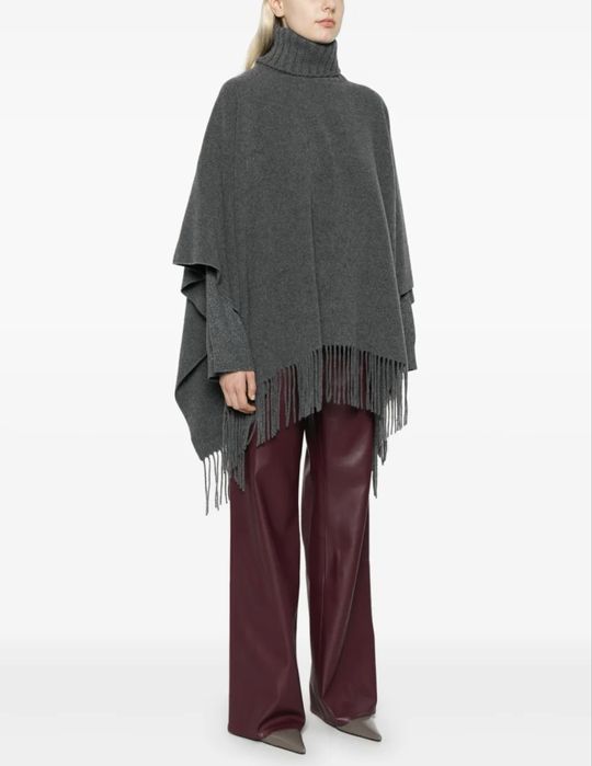пончо з натуральної вовни, кашеміру та шовку fabiana filippi