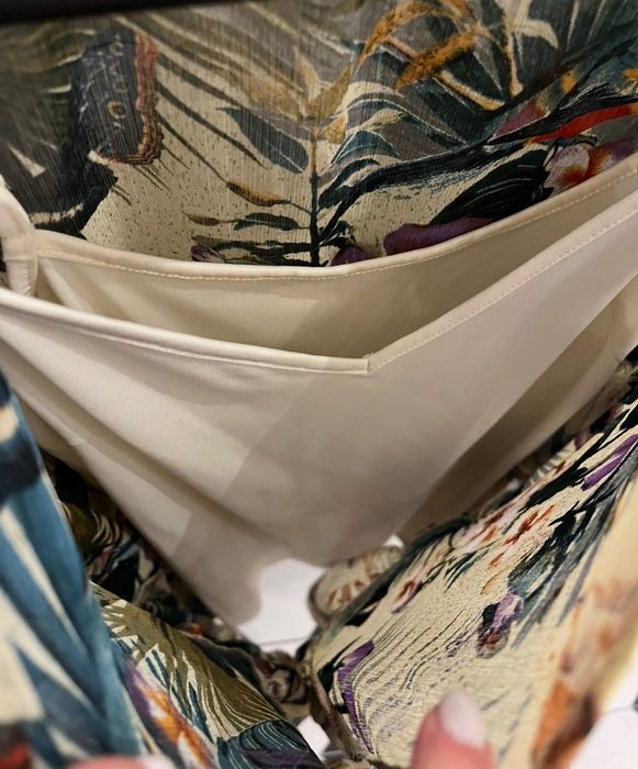 Sukienka zielona w kwiaty H&M rozm. 34 nowa