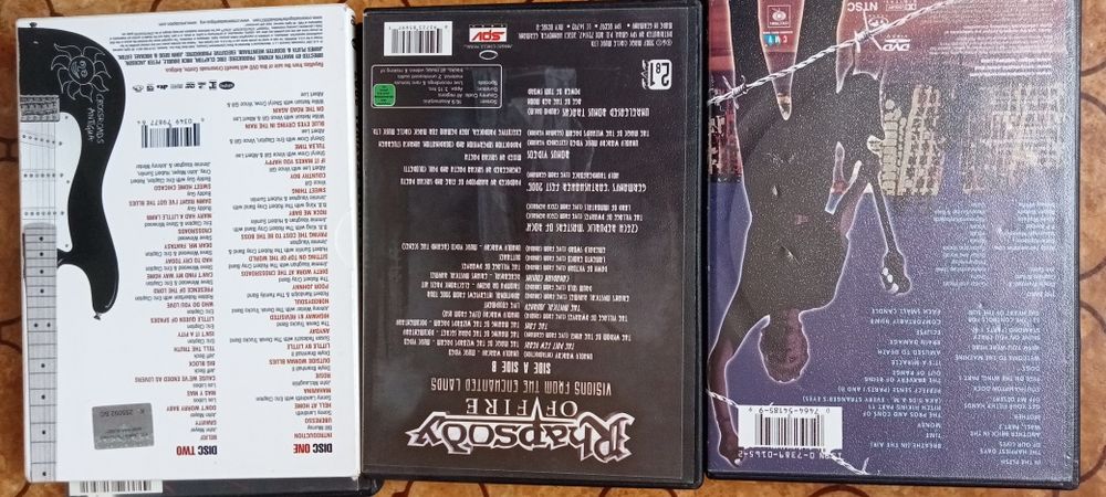 ДВД,DVD музыкальные-Rammstein,UDO,Bon Jovi,Tiamat E.Clapton