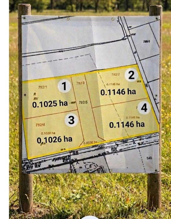 Na sprzedaż działki budowlane – Leszno, Zaborowo, ul. Brylantowa