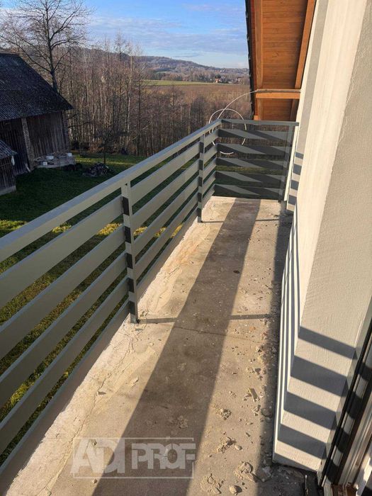 Balustrady Aluminiowe Balkonowe – Producent | Gotowe do Montażu