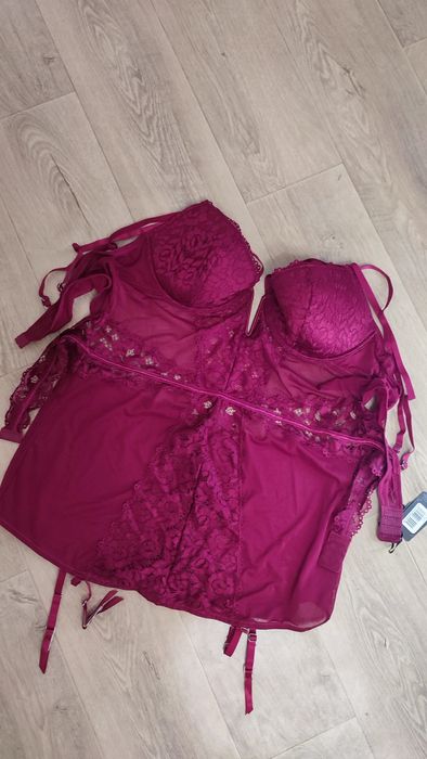 Еротична білизна, пеньюар корсет 56-60