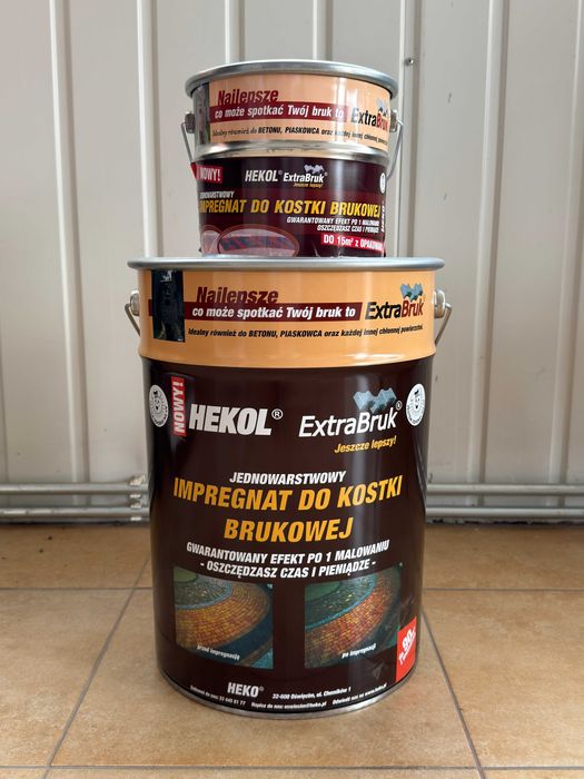 Impregnat do kostki brukowej i ogrodzeń HEKOL ochrona i trwałość