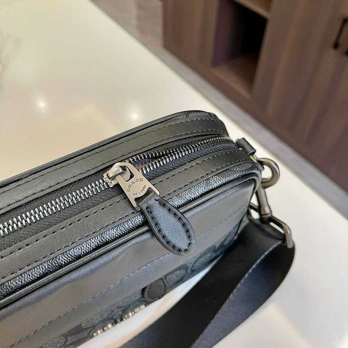 ОРИГИНАЛЬНАЯ Мужская сумка-мессенджер Coach crossbody | Чоловіча сумка