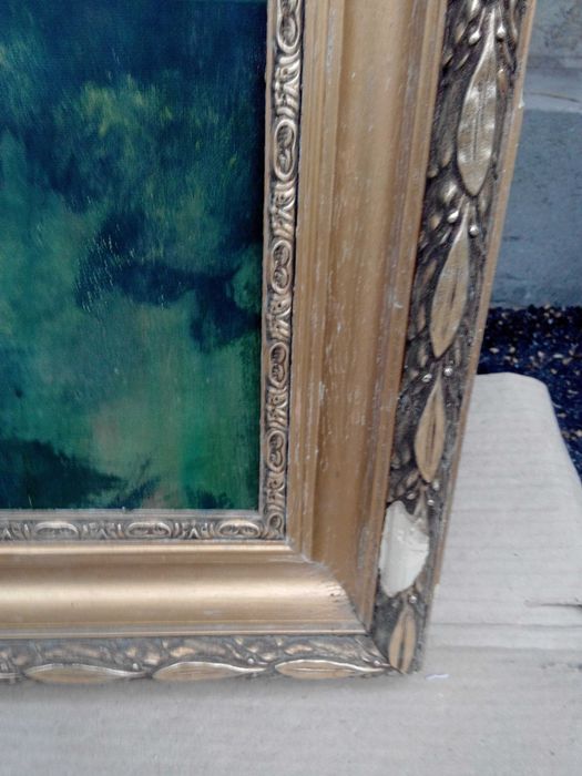 авторская картина маслом холст Кудинов А.И. живопись 80х130 см живопис