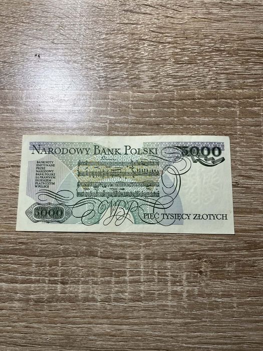 Banknoty 5000 zl