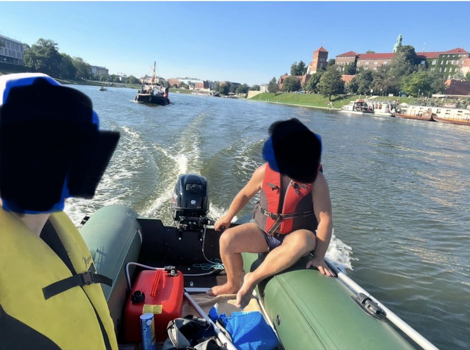 Ponton STORM 4 m + Mercury 30 KM + przyczepa | Stan idealny | Pełny zestaw
