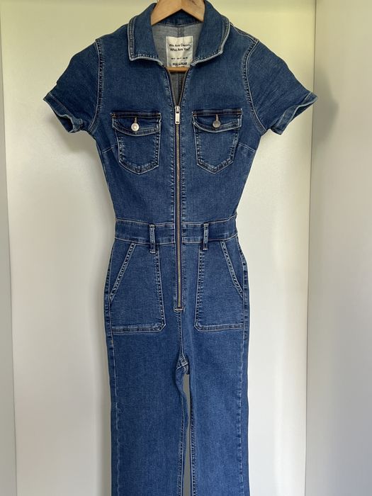 Macacão de ganga Pull & Bear