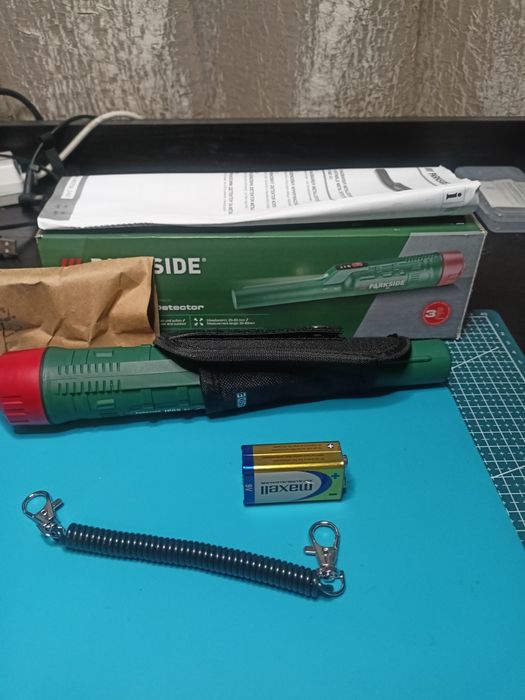 Wykrywacz metali pinpointer Parkside PTMD A1 IP68 – stan jak nowy