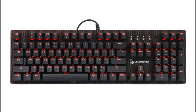 Клавіатура провідна Bloody B800 USB NetBee