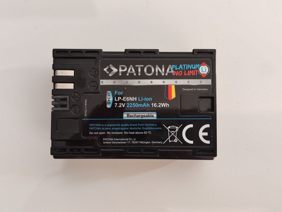 Akumulator Patona Platinum LP-E6NH do Canon R, R6, II, III