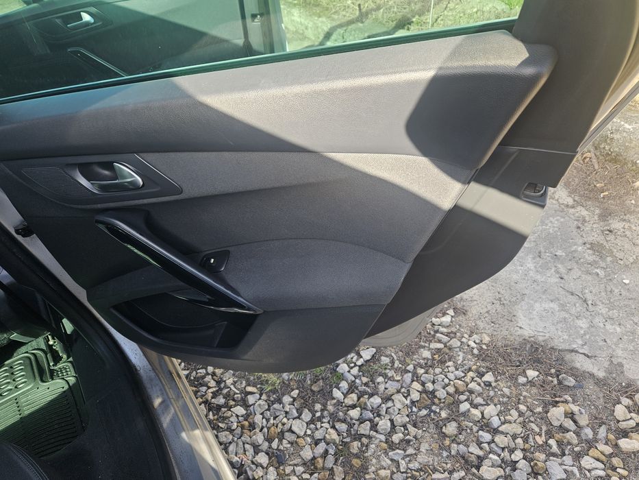Fotele Kanapa Boczki Kpl. Półskóra Peugeot 508 I 10-14r
