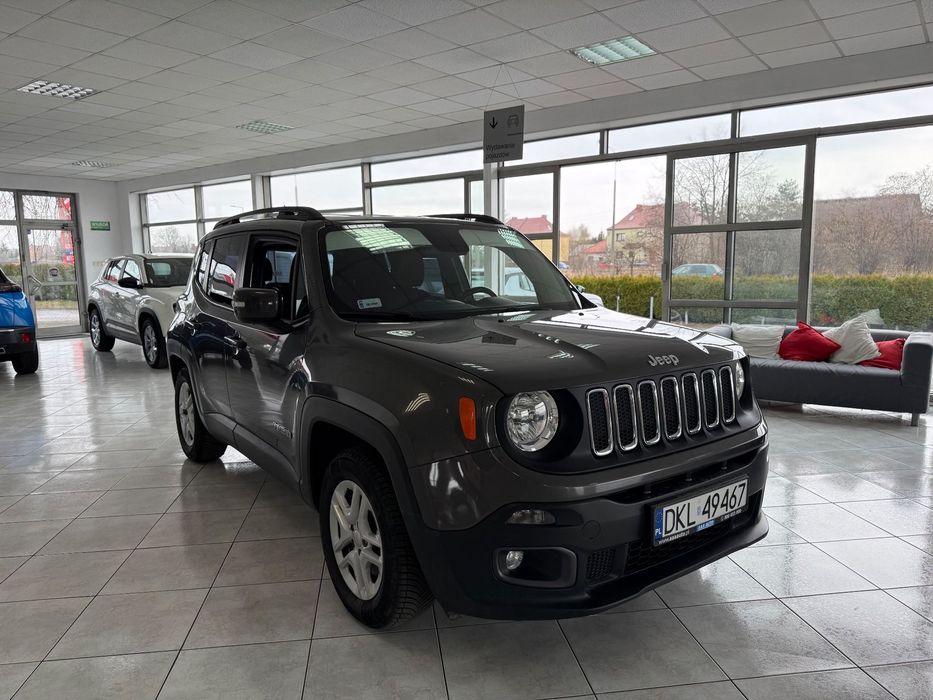 Jeep Renegade 1.6 Benzyna + LPG , kamera, czujniki, ASO Jeep , gwarancja 12 miesiecy