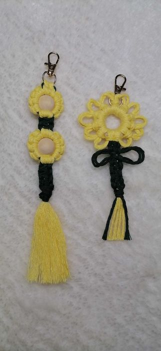 Porta chaves Macramé