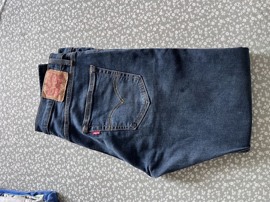 Spodnie jeansy dżinsy levis levi’s 512 w34 l32