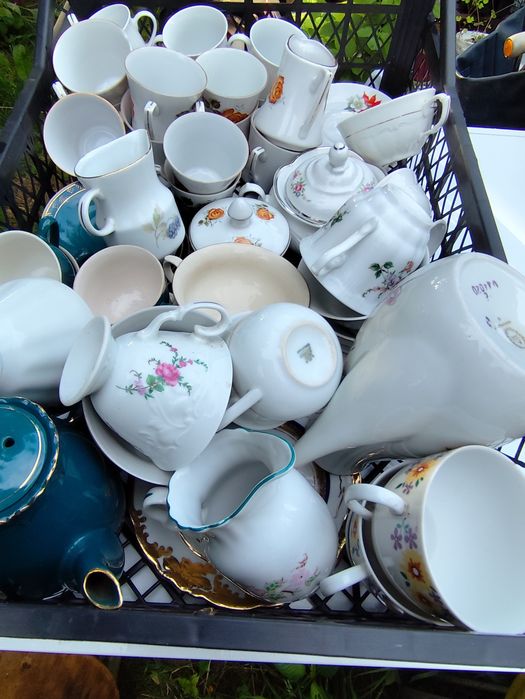 Koszyk porcelany
