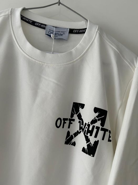 Bluza bawełniana Off-White unisex rozmiar L