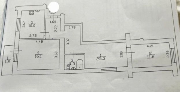 Продаж 3х кімнатної квартири по Пр. Перемоги 119а. Центр. Є оселя