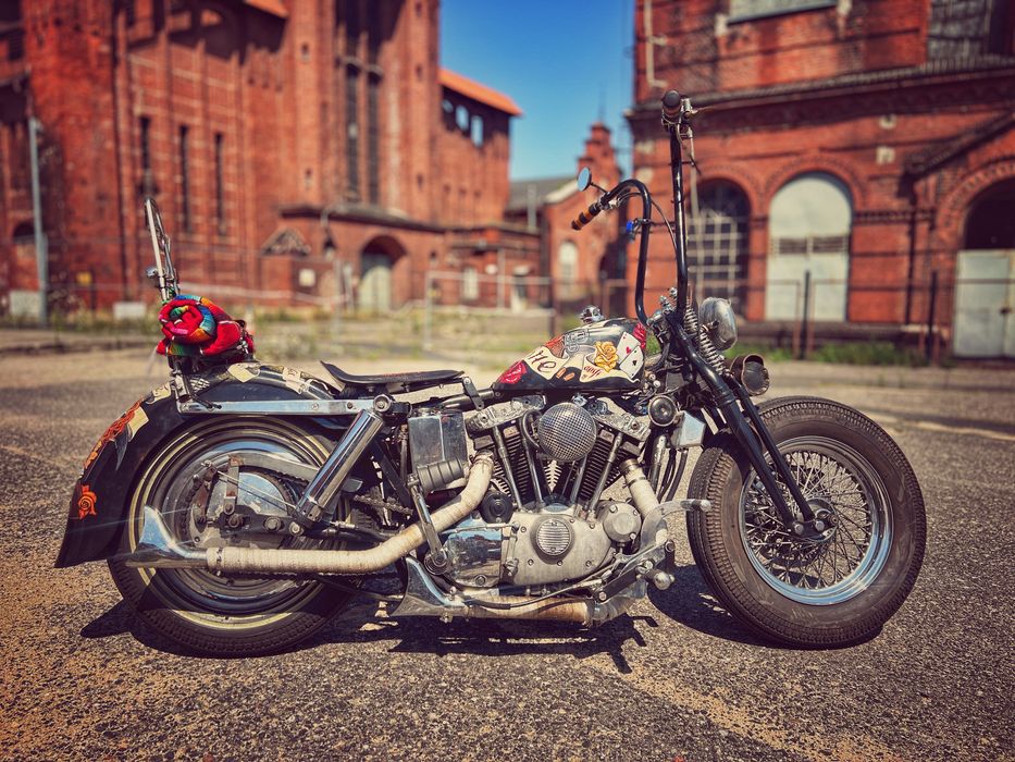 Harley-Davidson Ironhead 1973 custom bobber Sportster/Shovelhead